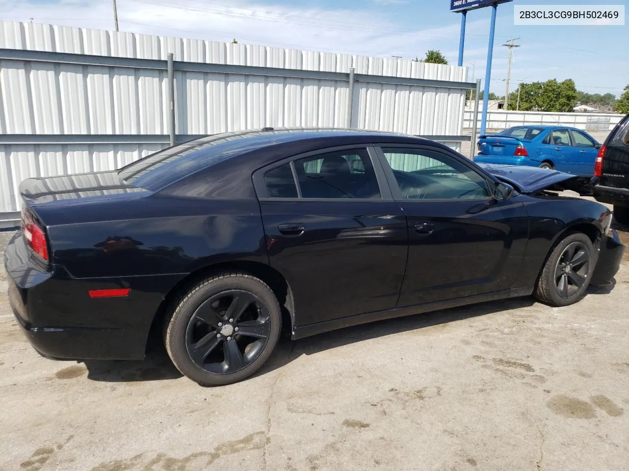 2011 Dodge Charger VIN: 2B3CL3CG9BH502469 Lot: 66576324