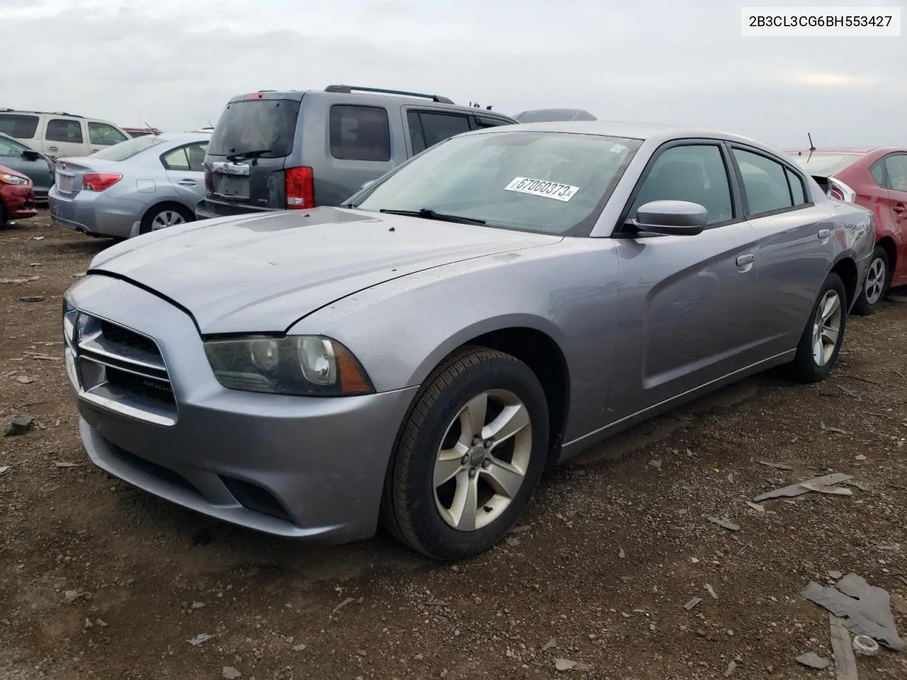 2011 Dodge Charger VIN: 2B3CL3CG6BH553427 Lot: 67060373