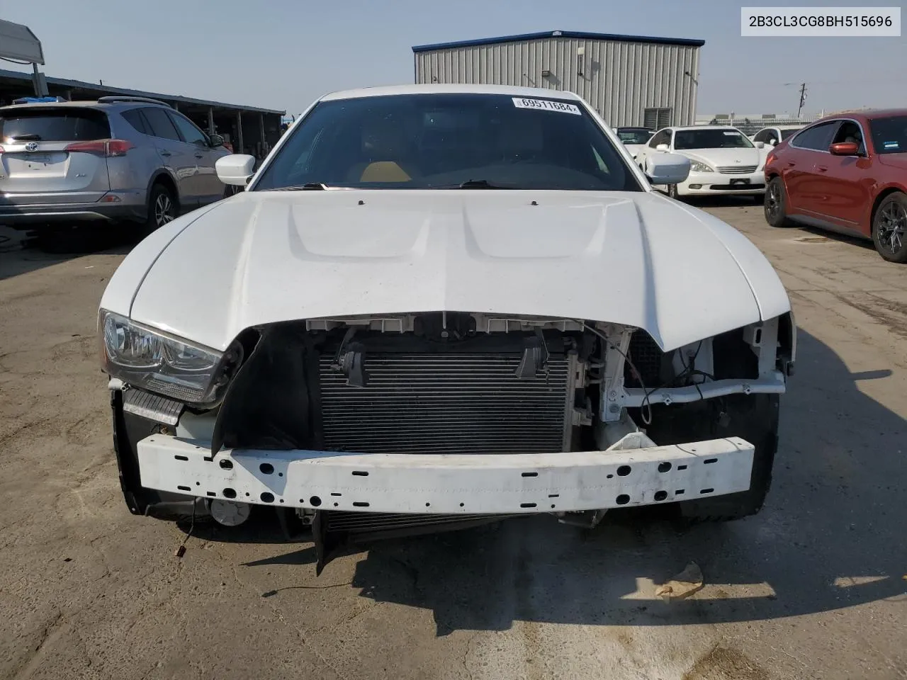 2B3CL3CG8BH515696 2011 Dodge Charger