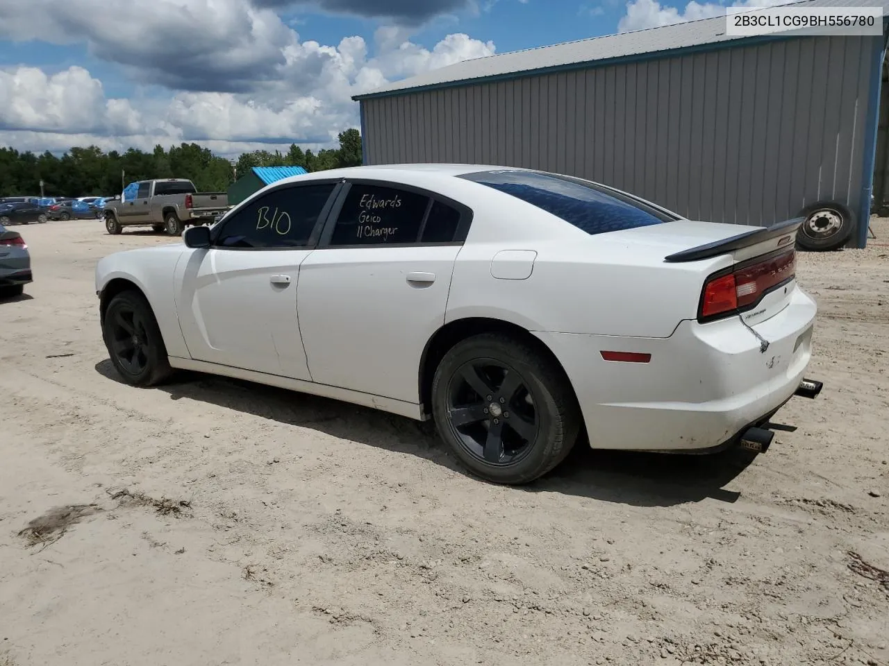 2B3CL1CG9BH556780 2011 Dodge Charger Police