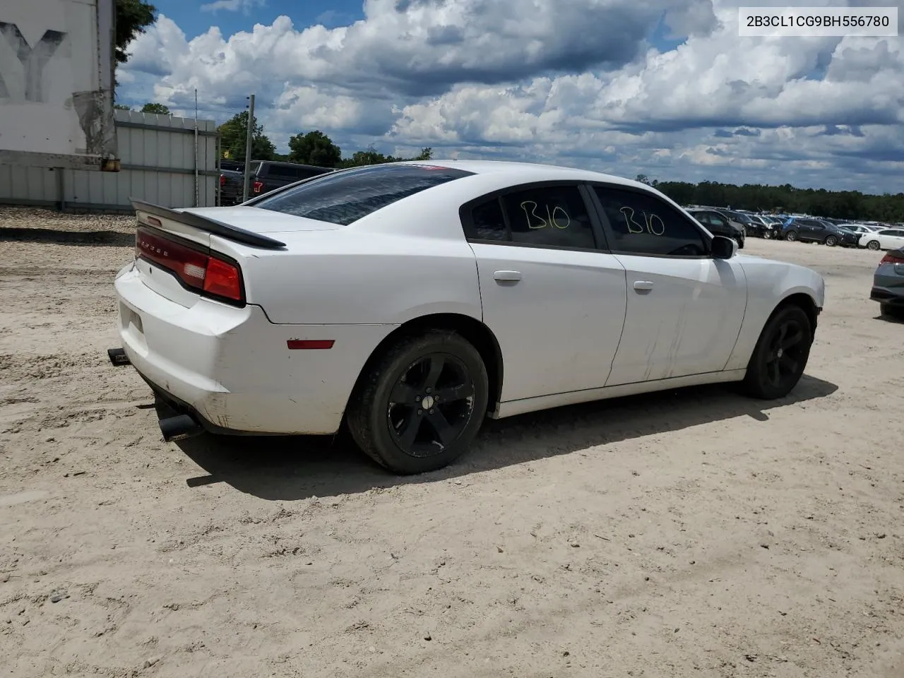 2B3CL1CG9BH556780 2011 Dodge Charger Police