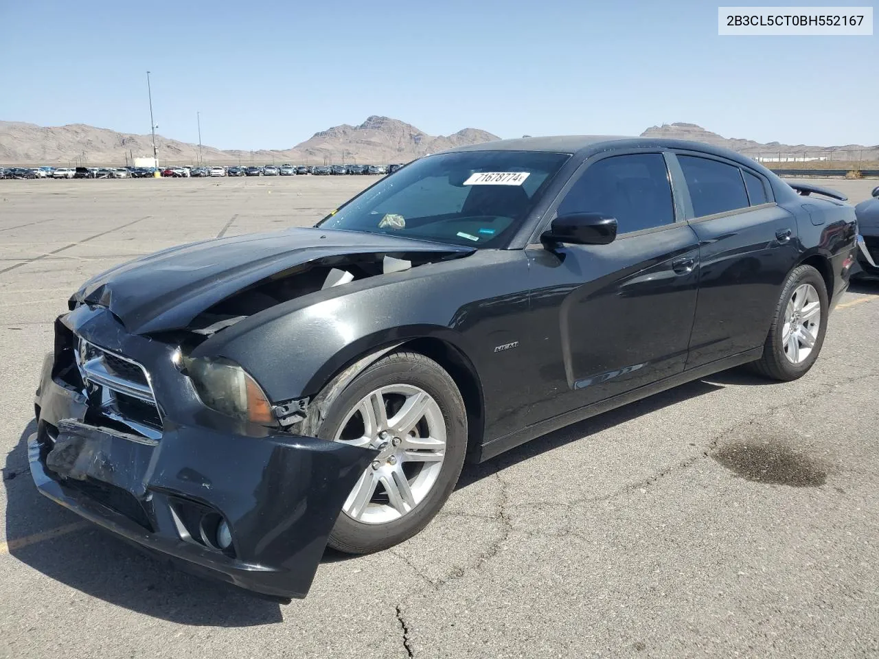 2011 Dodge Charger R/T VIN: 2B3CL5CT0BH552167 Lot: 71678774