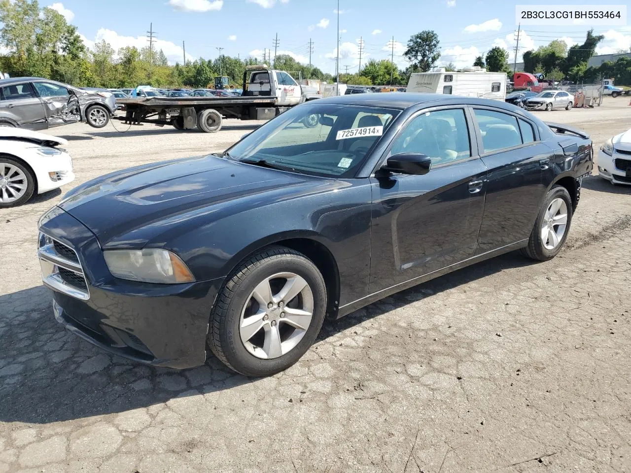 2B3CL3CG1BH553464 2011 Dodge Charger