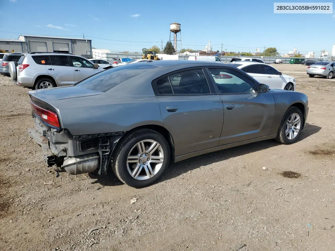 2B3CL3CG5BH591022 2011 Dodge Charger