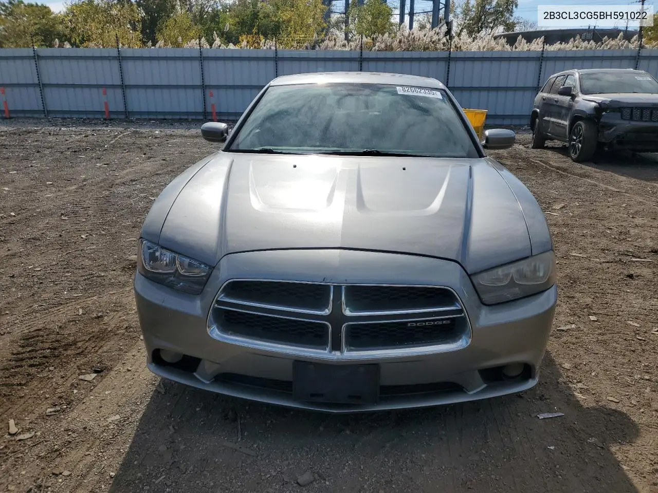 2B3CL3CG5BH591022 2011 Dodge Charger