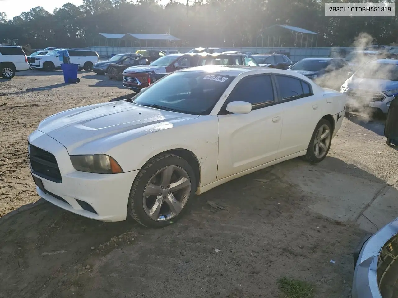 2B3CL1CT0BH551819 2011 Dodge Charger Police