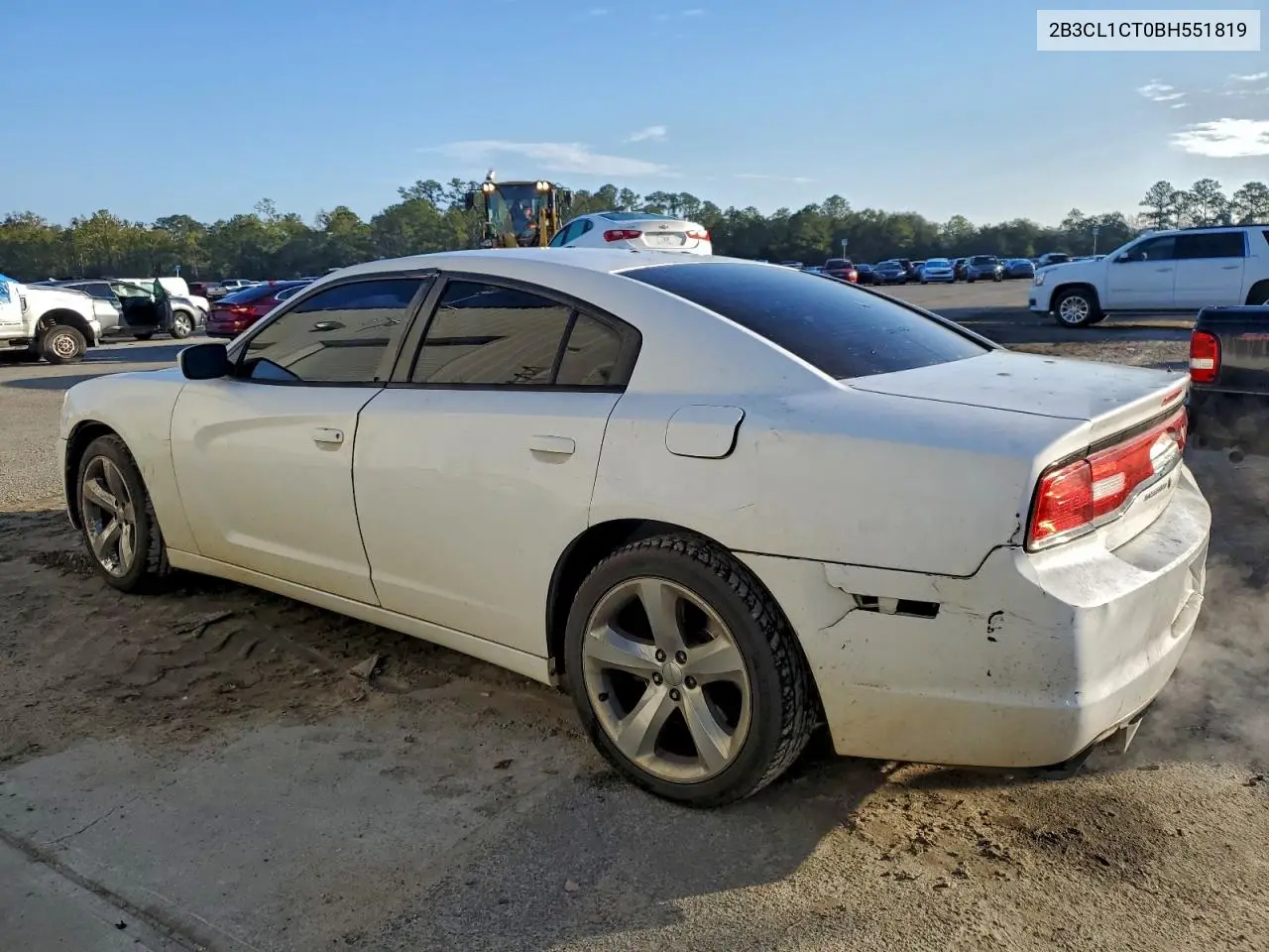 2B3CL1CT0BH551819 2011 Dodge Charger Police