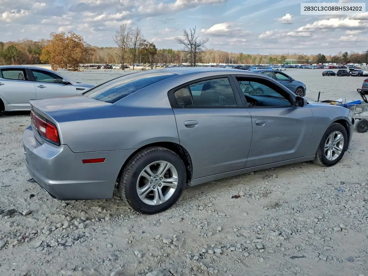 2B3CL3CG8BH534202 2011 Dodge Charger