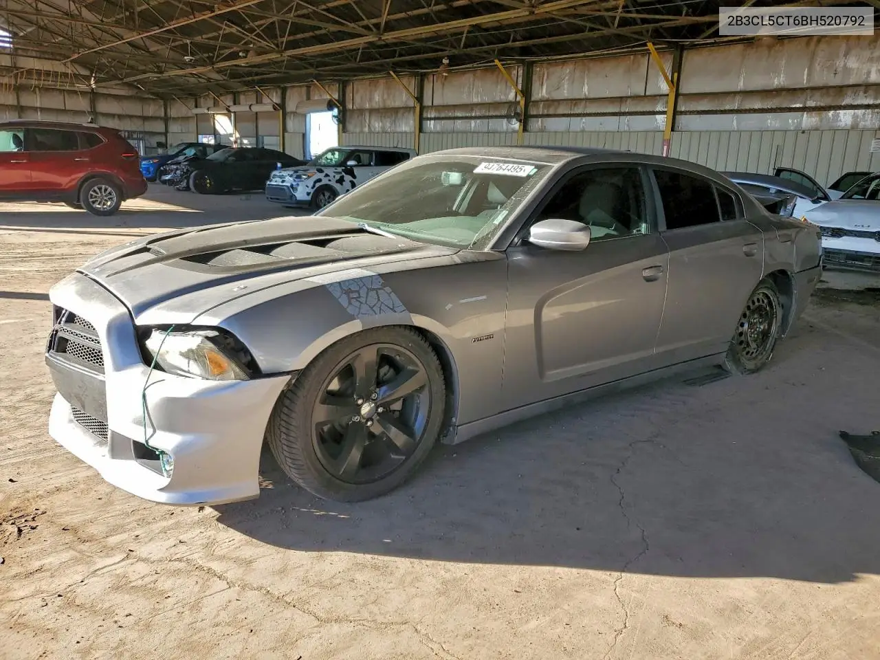 2B3CL5CT6BH520792 2011 Dodge Charger R/T