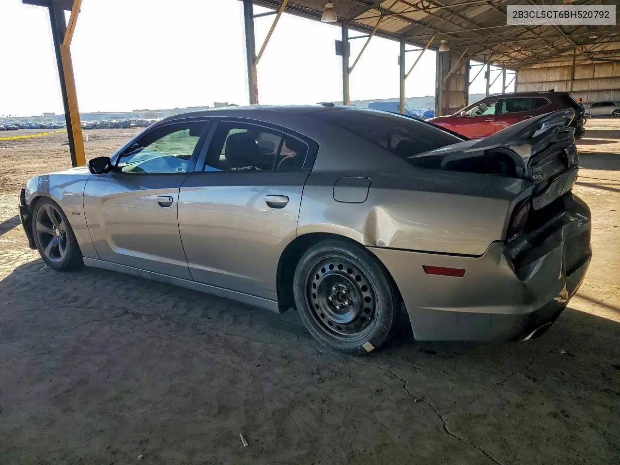 2B3CL5CT6BH520792 2011 Dodge Charger R/T