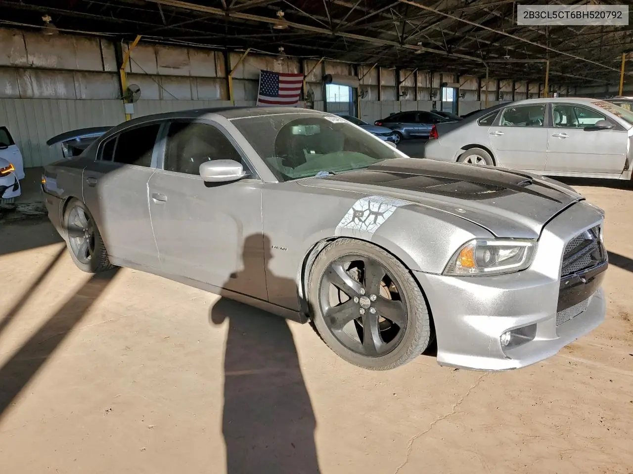 2B3CL5CT6BH520792 2011 Dodge Charger R/T