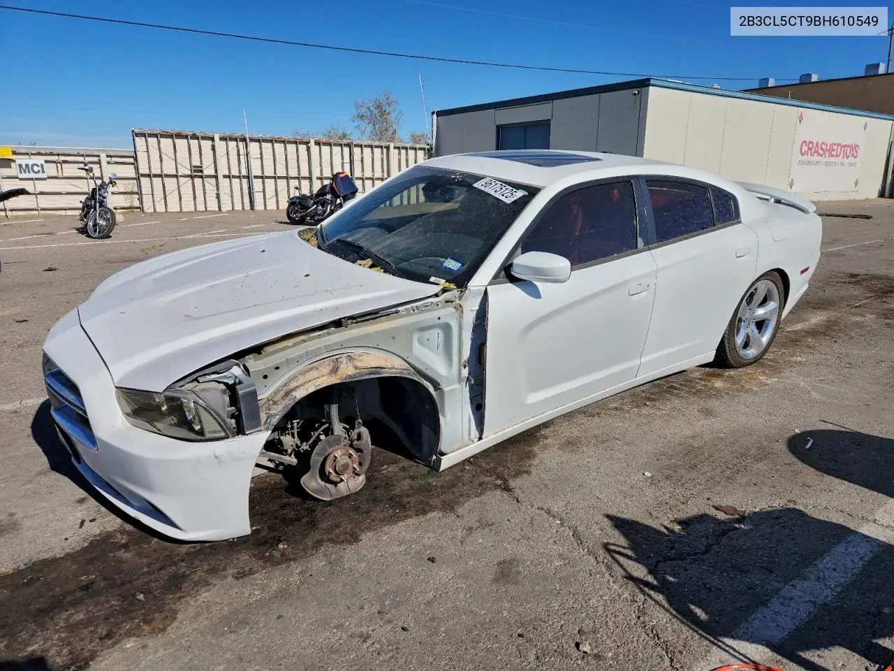 2B3CL5CT9BH610549 2011 Dodge Charger R/T