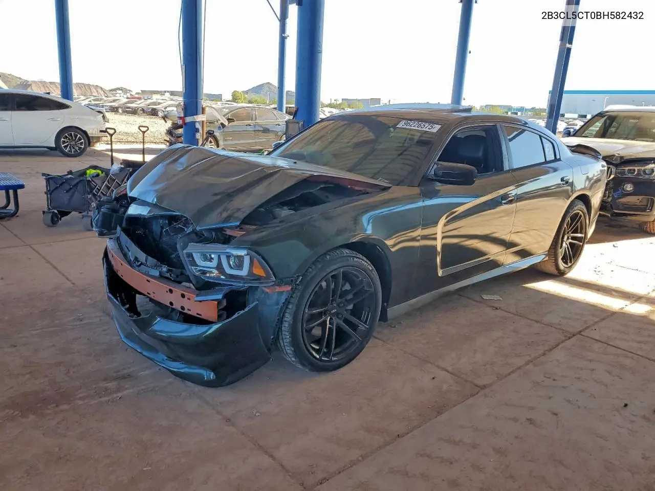 2B3CL5CT0BH582432 2011 Dodge Charger R/T