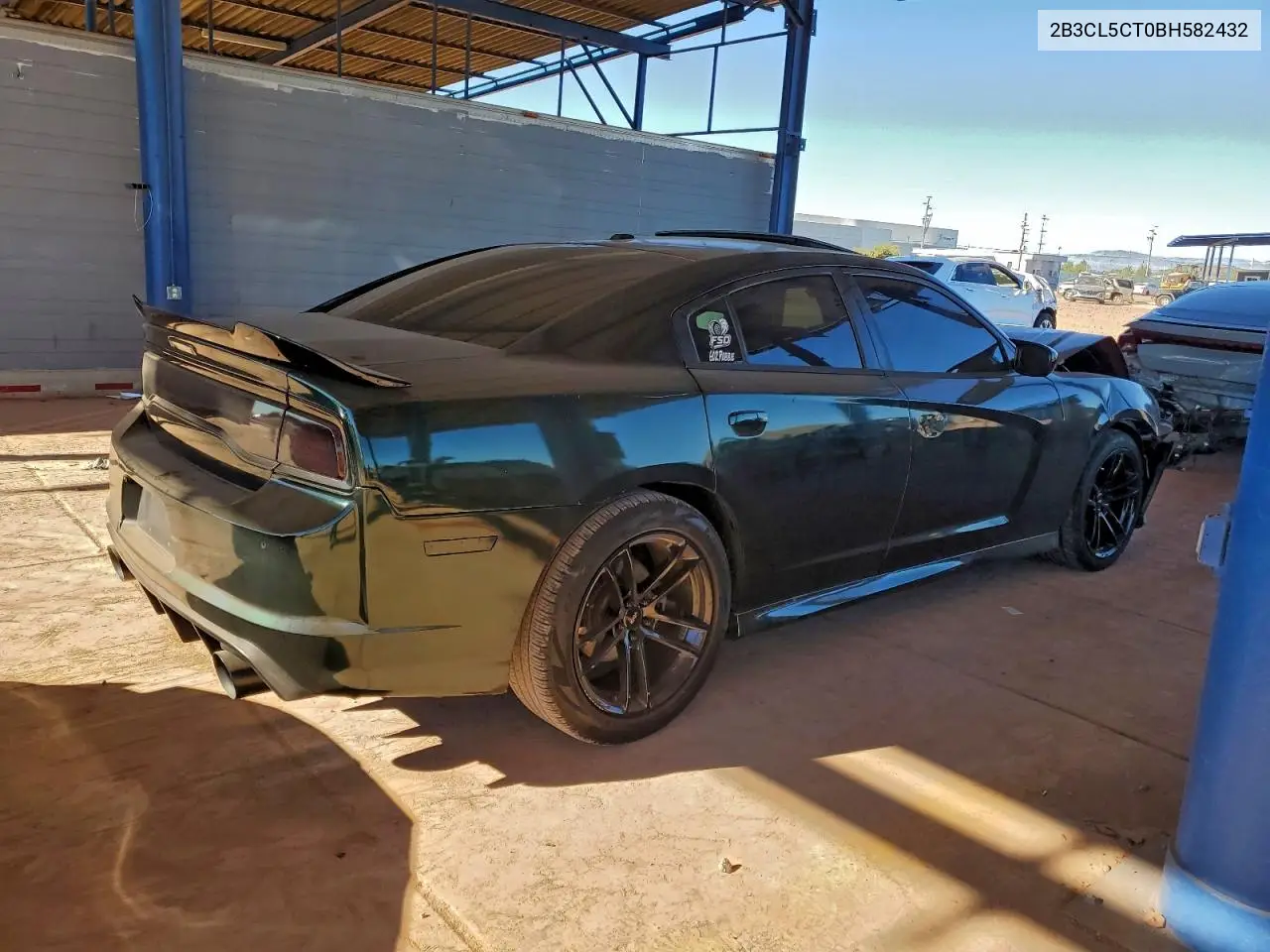 2B3CL5CT0BH582432 2011 Dodge Charger R/T