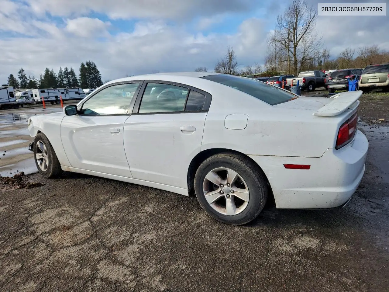 2B3CL3CG6BH577209 2011 Dodge Charger
