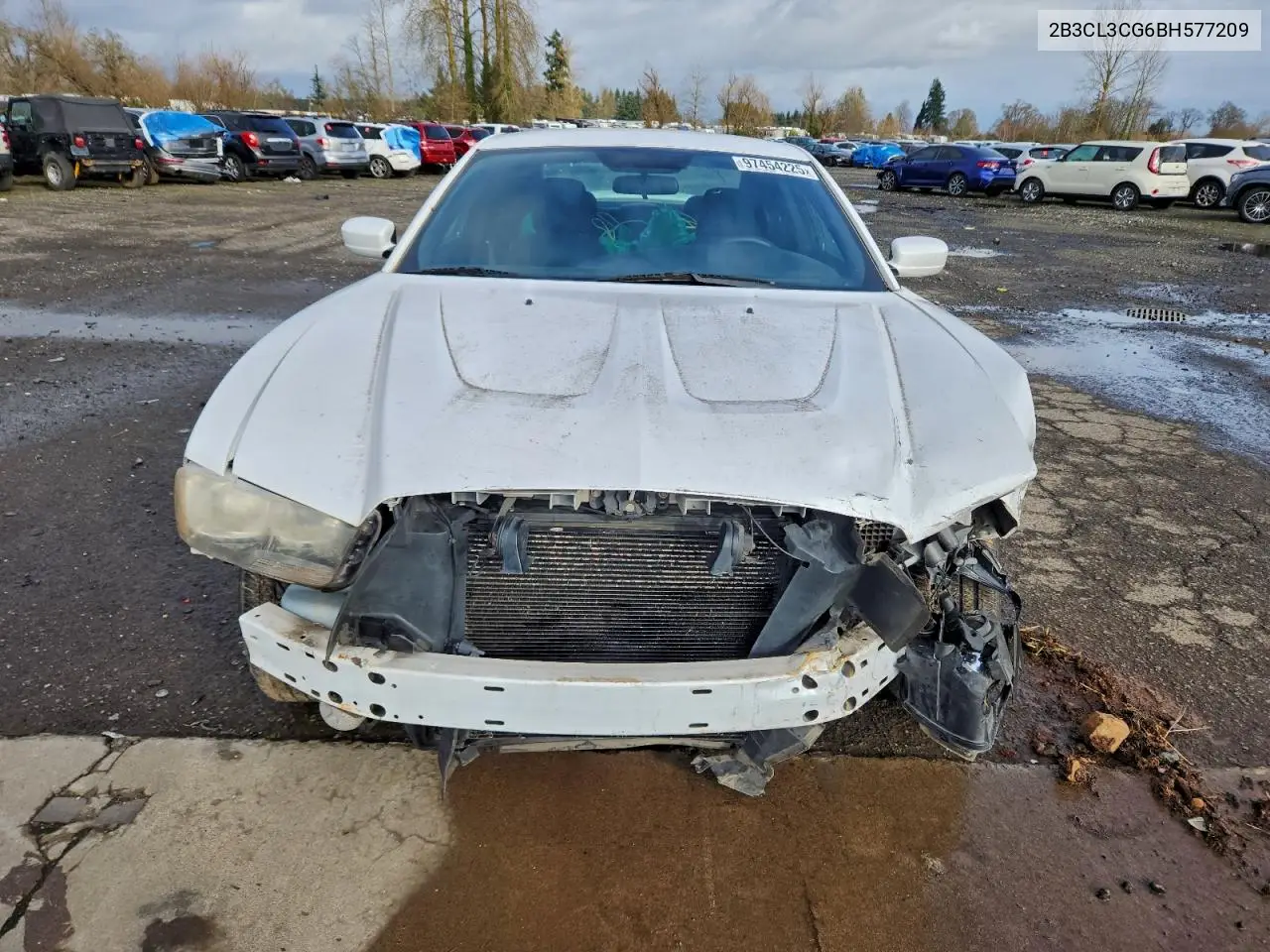2B3CL3CG6BH577209 2011 Dodge Charger