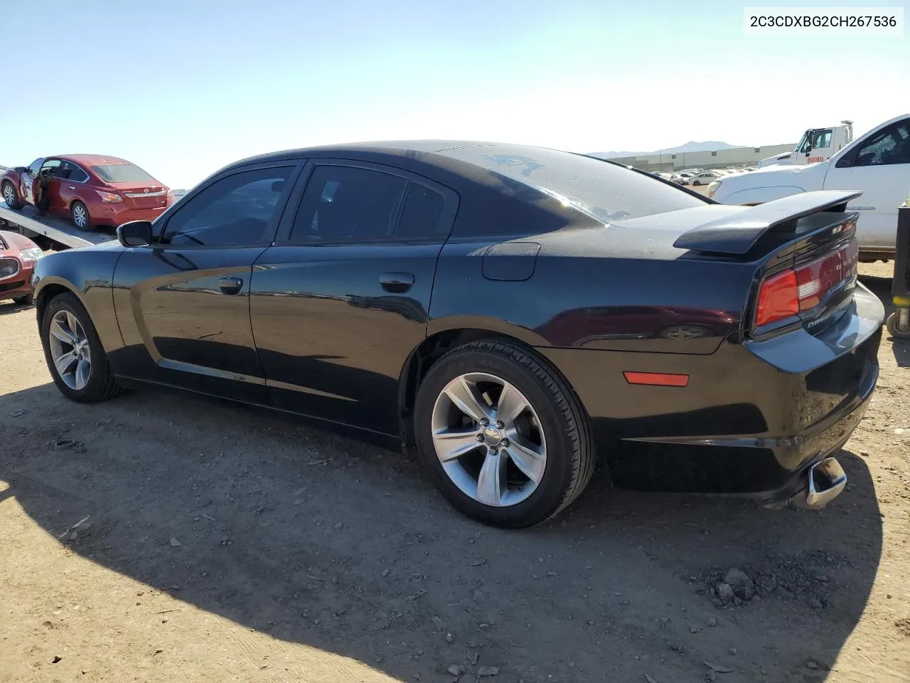 2012 Dodge Charger Se VIN: 2C3CDXBG2CH267536 Lot: 45264084