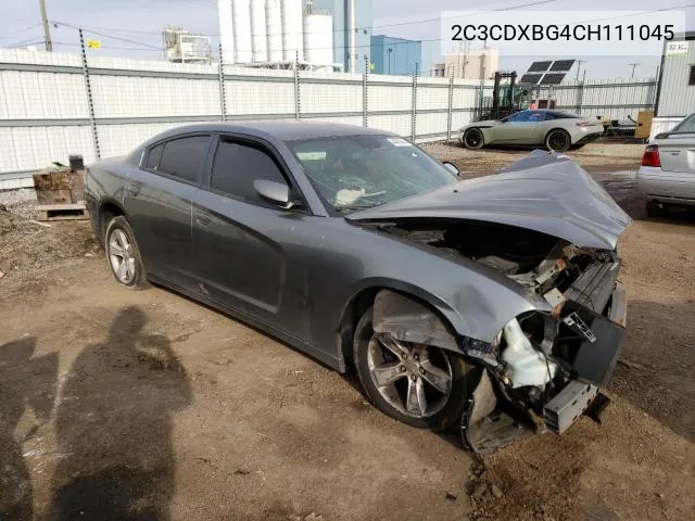 2C3CDXBG4CH111045 2012 Dodge Charger Se