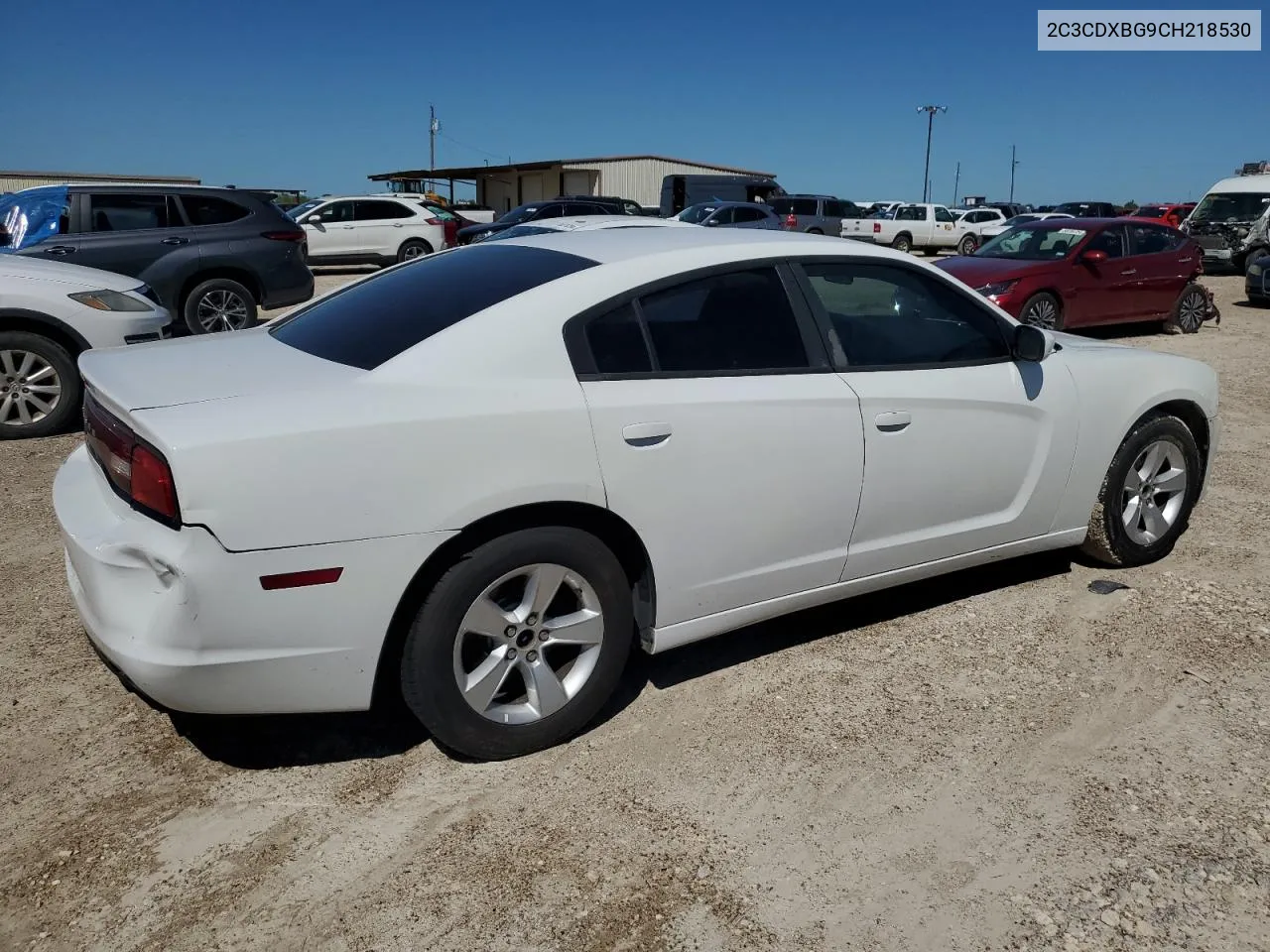 2012 Dodge Charger Se VIN: 2C3CDXBG9CH218530 Lot: 49374394