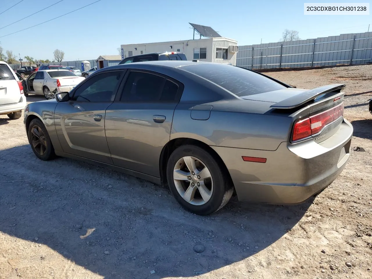 2012 Dodge Charger Se VIN: 2C3CDXBG1CH301238 Lot: 49637744