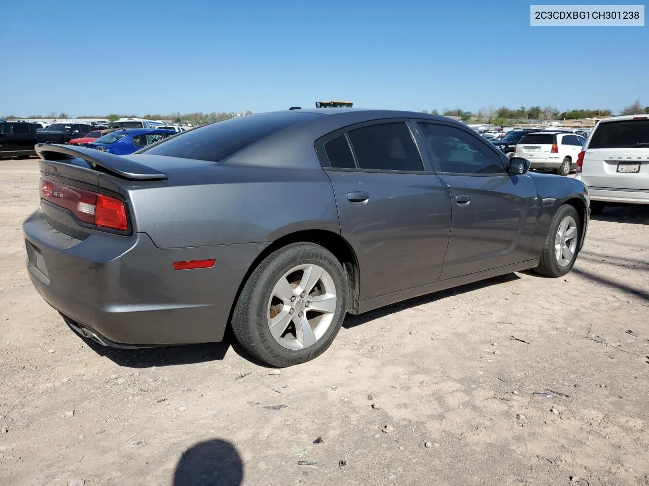 2C3CDXBG1CH301238 2012 Dodge Charger Se