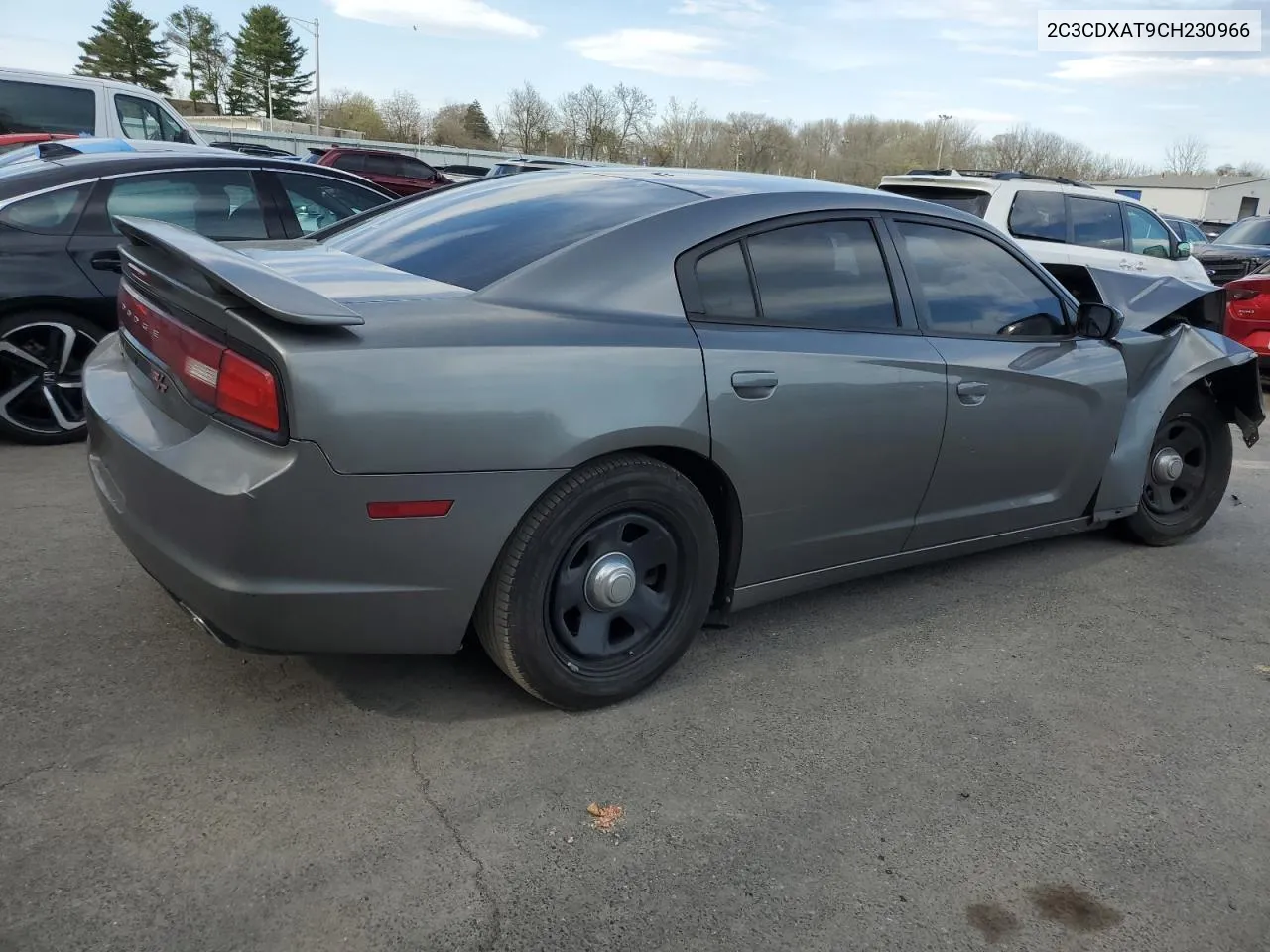 2012 Dodge Charger Police VIN: 2C3CDXAT9CH230966 Lot: 50002214