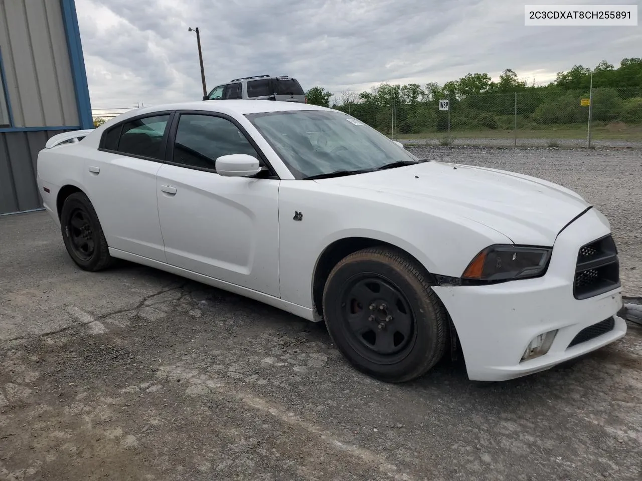 2012 Dodge Charger Police VIN: 2C3CDXAT8CH255891 Lot: 54249154