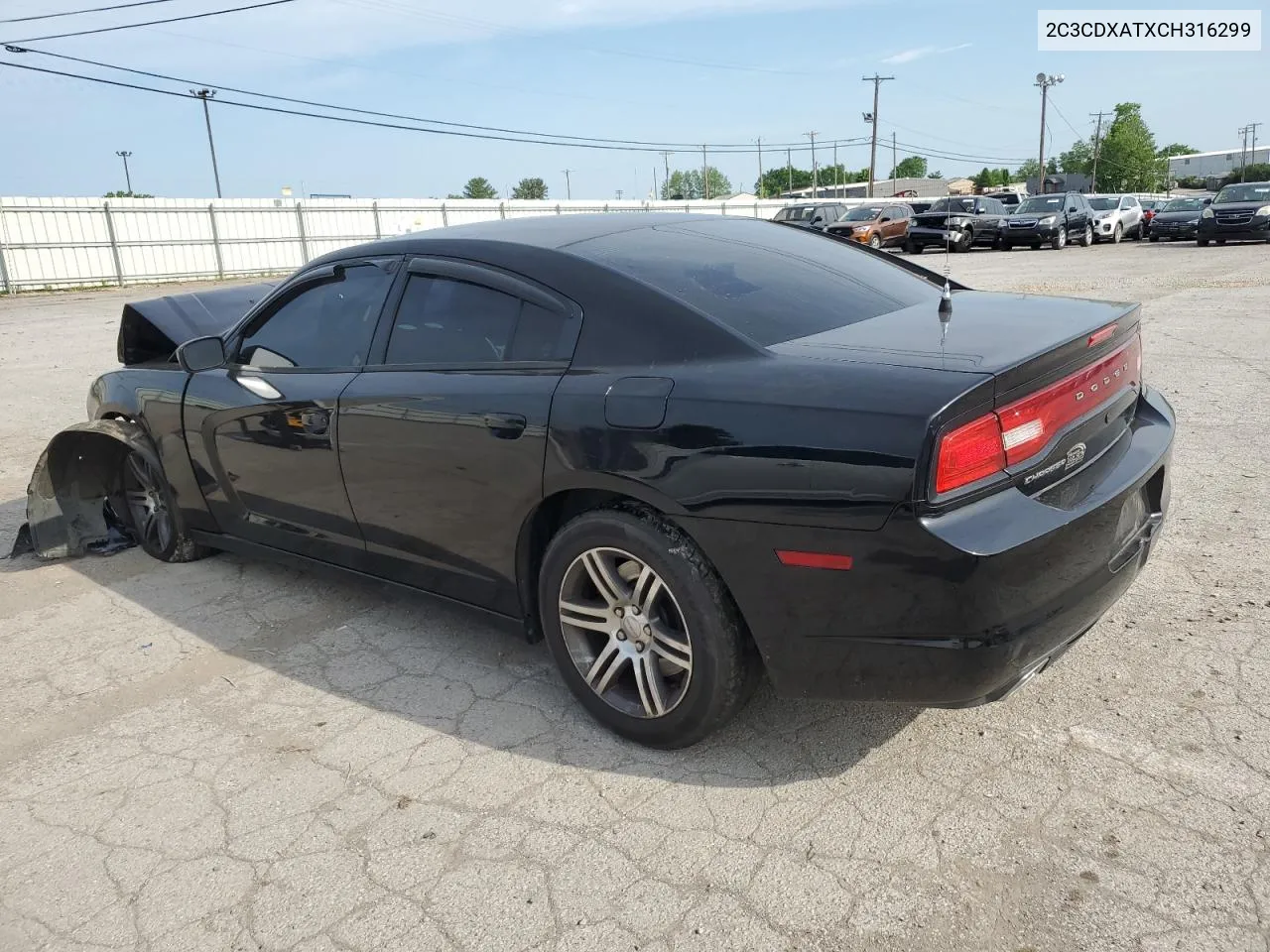 2012 Dodge Charger Police VIN: 2C3CDXATXCH316299 Lot: 54471084