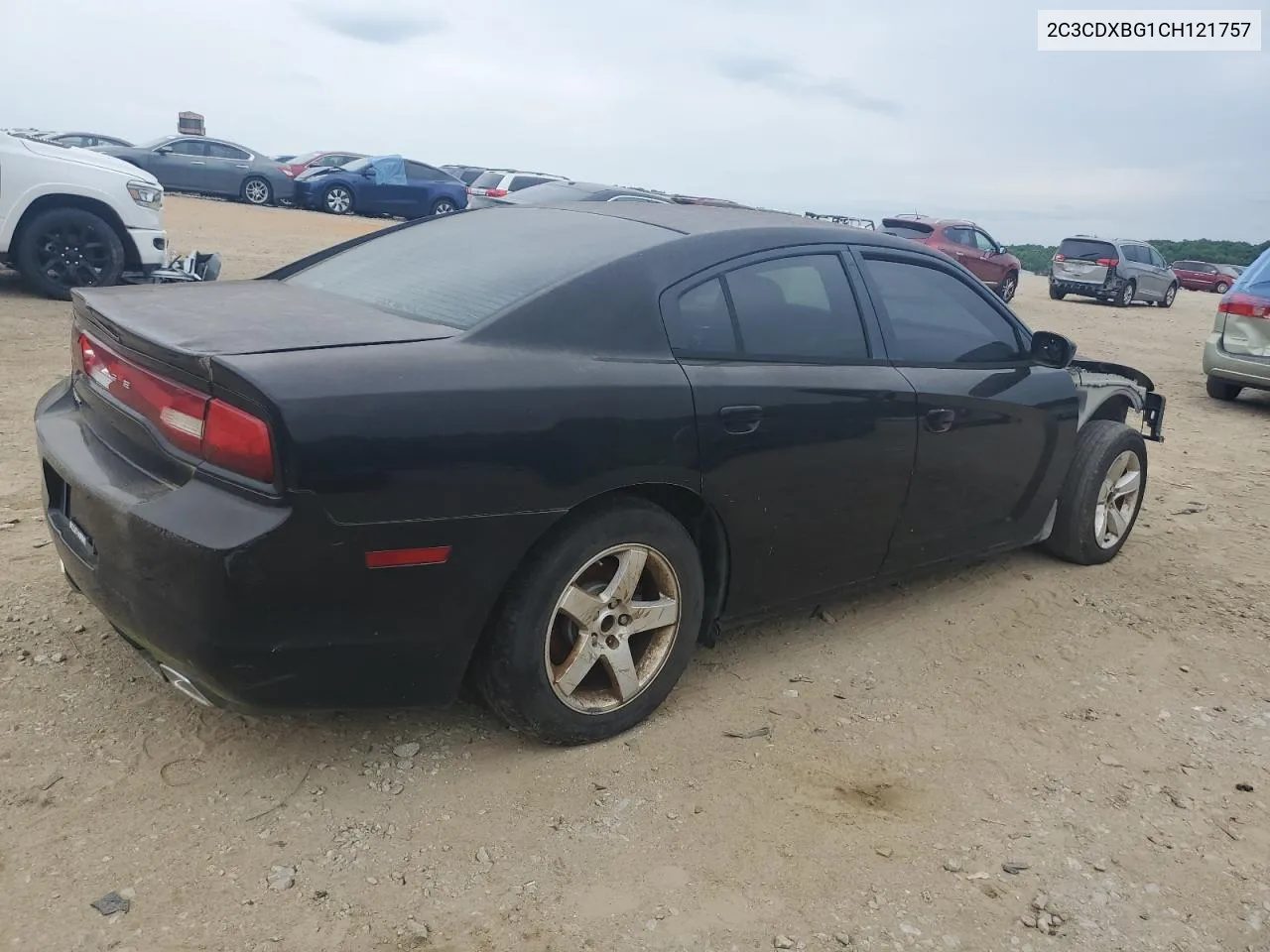 2012 Dodge Charger Se VIN: 2C3CDXBG1CH121757 Lot: 54536684