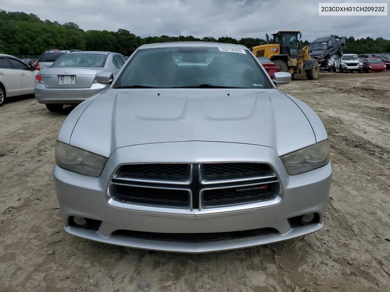 2012 Dodge Charger Sxt VIN: 2C3CDXHG1CH209232 Lot: 55218324