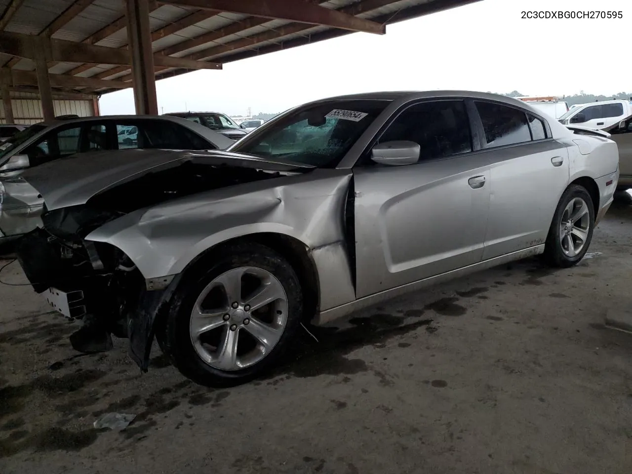 2012 Dodge Charger Se VIN: 2C3CDXBG0CH270595 Lot: 55290654