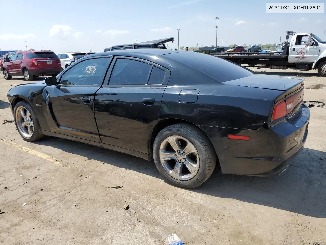 2012 Dodge Charger R/T VIN: 2C3CDXCTXCH102801 Lot: 55441464