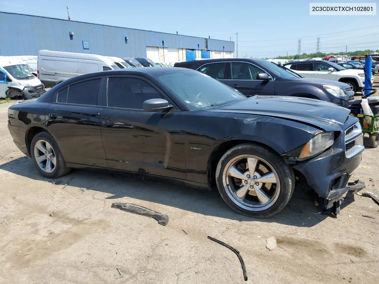 2012 Dodge Charger R/T VIN: 2C3CDXCTXCH102801 Lot: 55441464