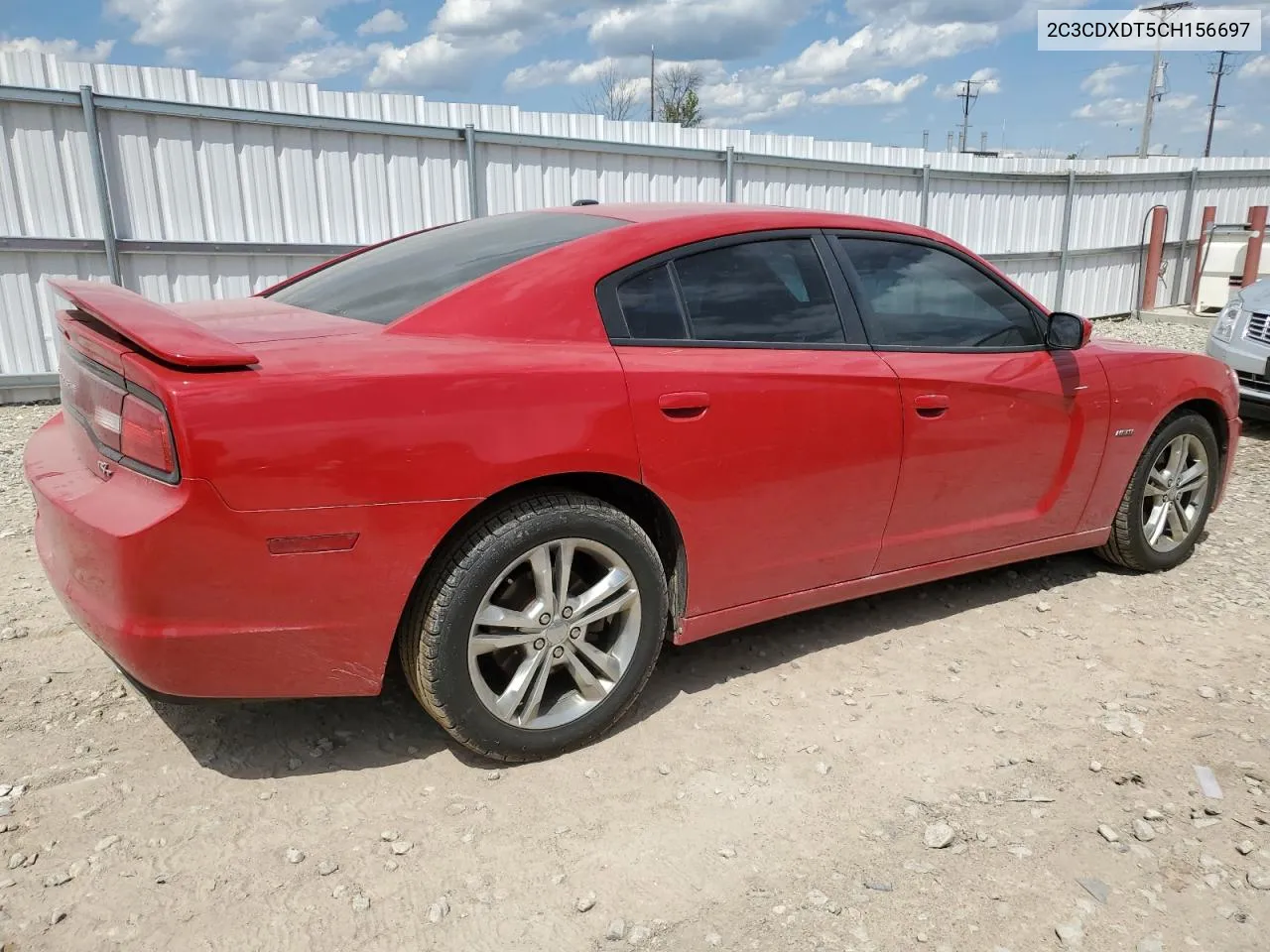 2012 Dodge Charger R/T VIN: 2C3CDXDT5CH156697 Lot: 56305284