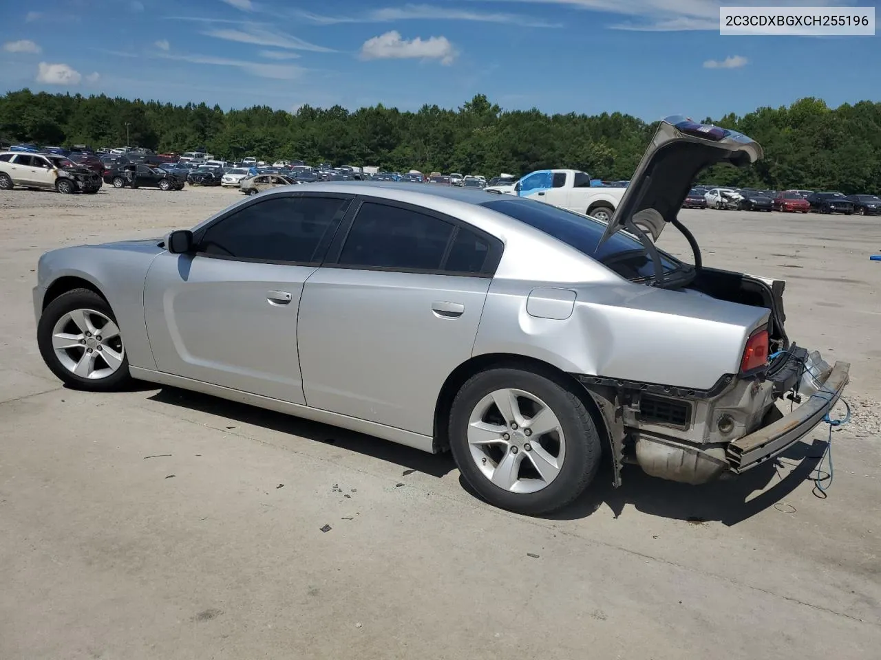 2012 Dodge Charger Se VIN: 2C3CDXBGXCH255196 Lot: 59414734