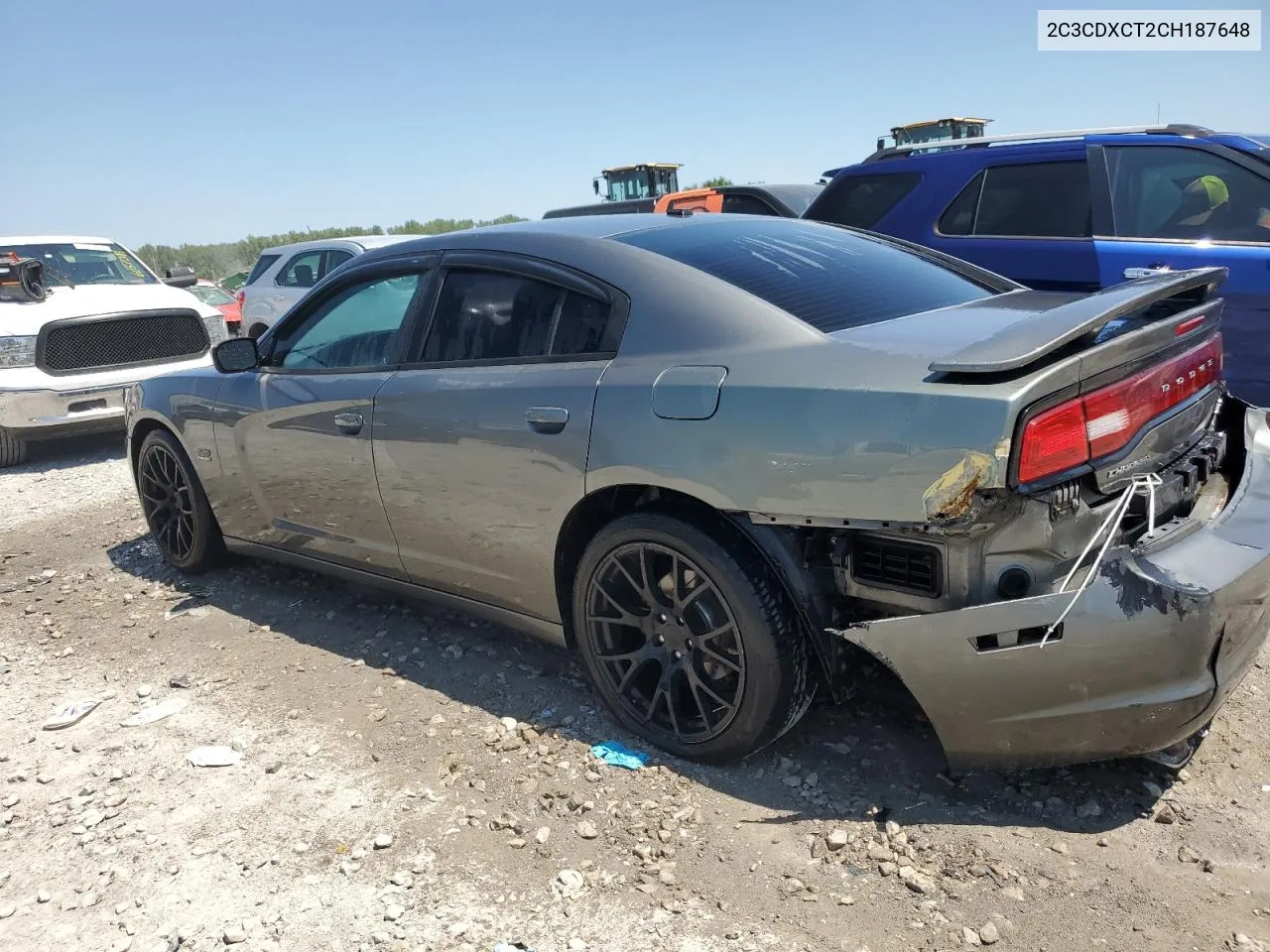 2012 Dodge Charger R/T VIN: 2C3CDXCT2CH187648 Lot: 60275784