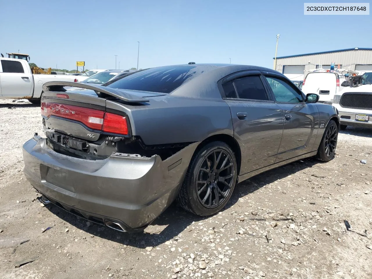 2012 Dodge Charger R/T VIN: 2C3CDXCT2CH187648 Lot: 60275784