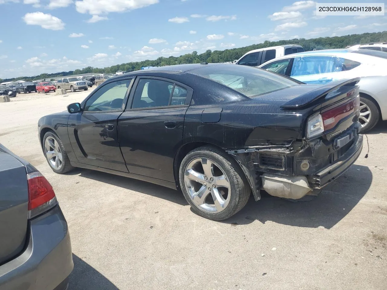 2012 Dodge Charger Sxt VIN: 2C3CDXHG6CH128968 Lot: 63295174