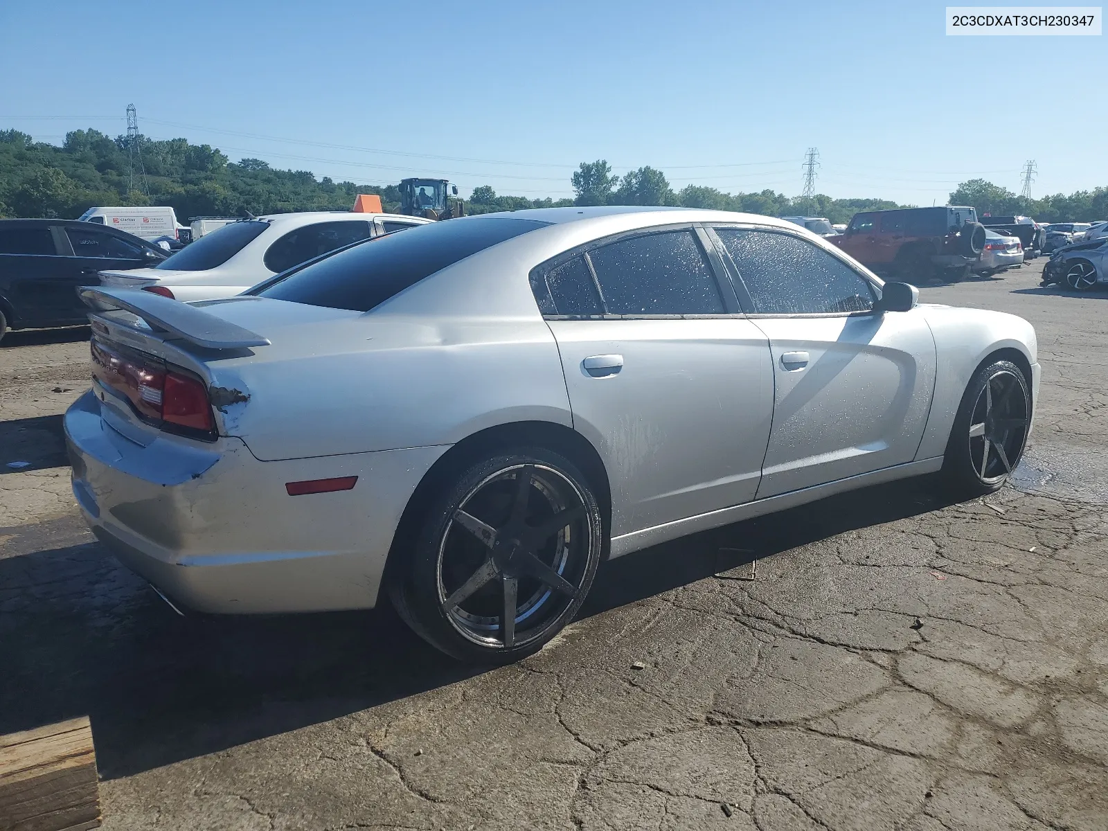 2012 Dodge Charger Police VIN: 2C3CDXAT3CH230347 Lot: 66580004