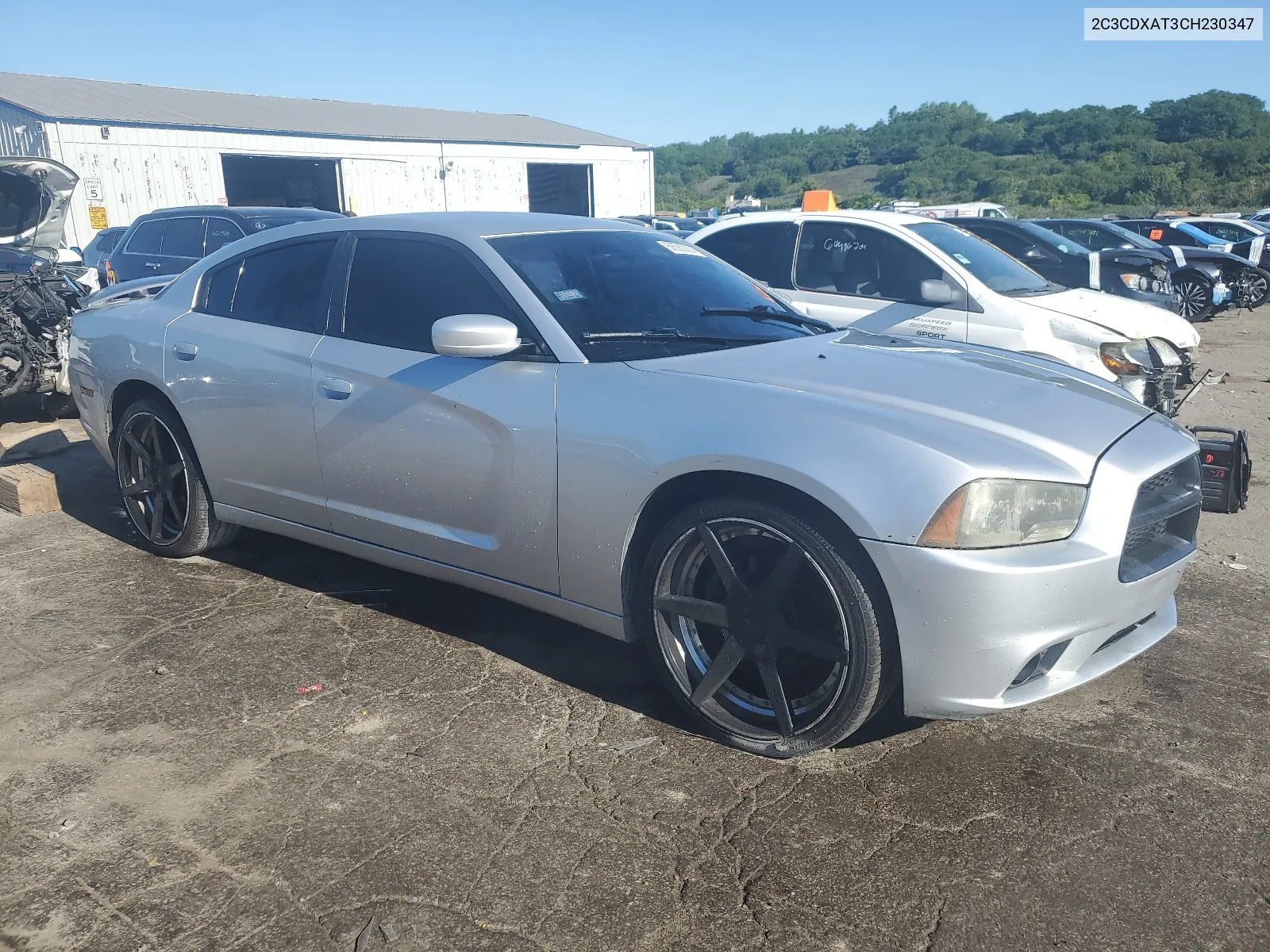 2012 Dodge Charger Police VIN: 2C3CDXAT3CH230347 Lot: 66580004