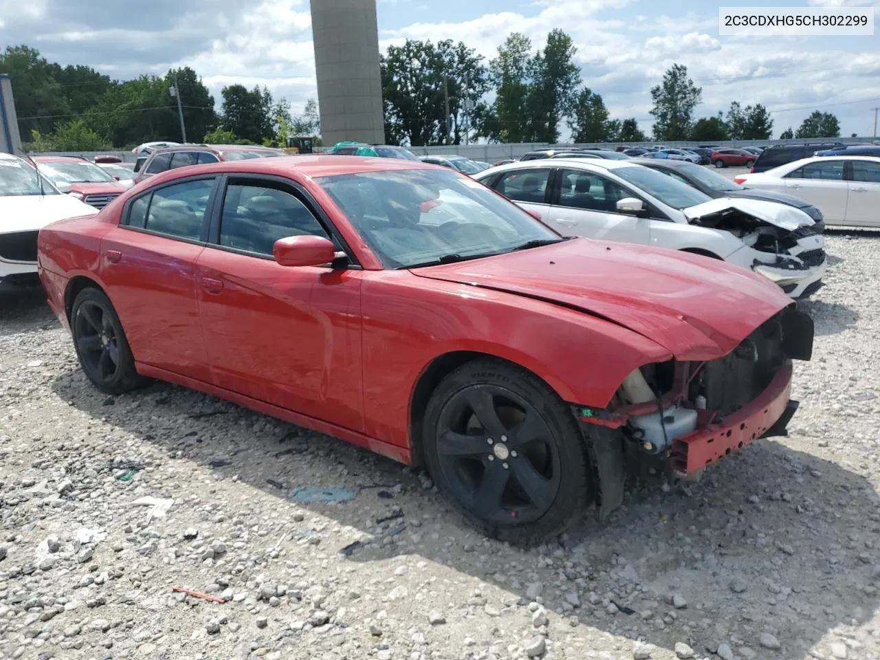 2012 Dodge Charger Sxt VIN: 2C3CDXHG5CH302299 Lot: 67136594