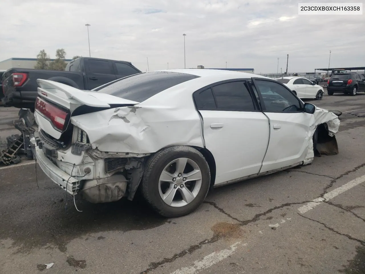 2012 Dodge Charger Se VIN: 2C3CDXBGXCH163358 Lot: 69029994