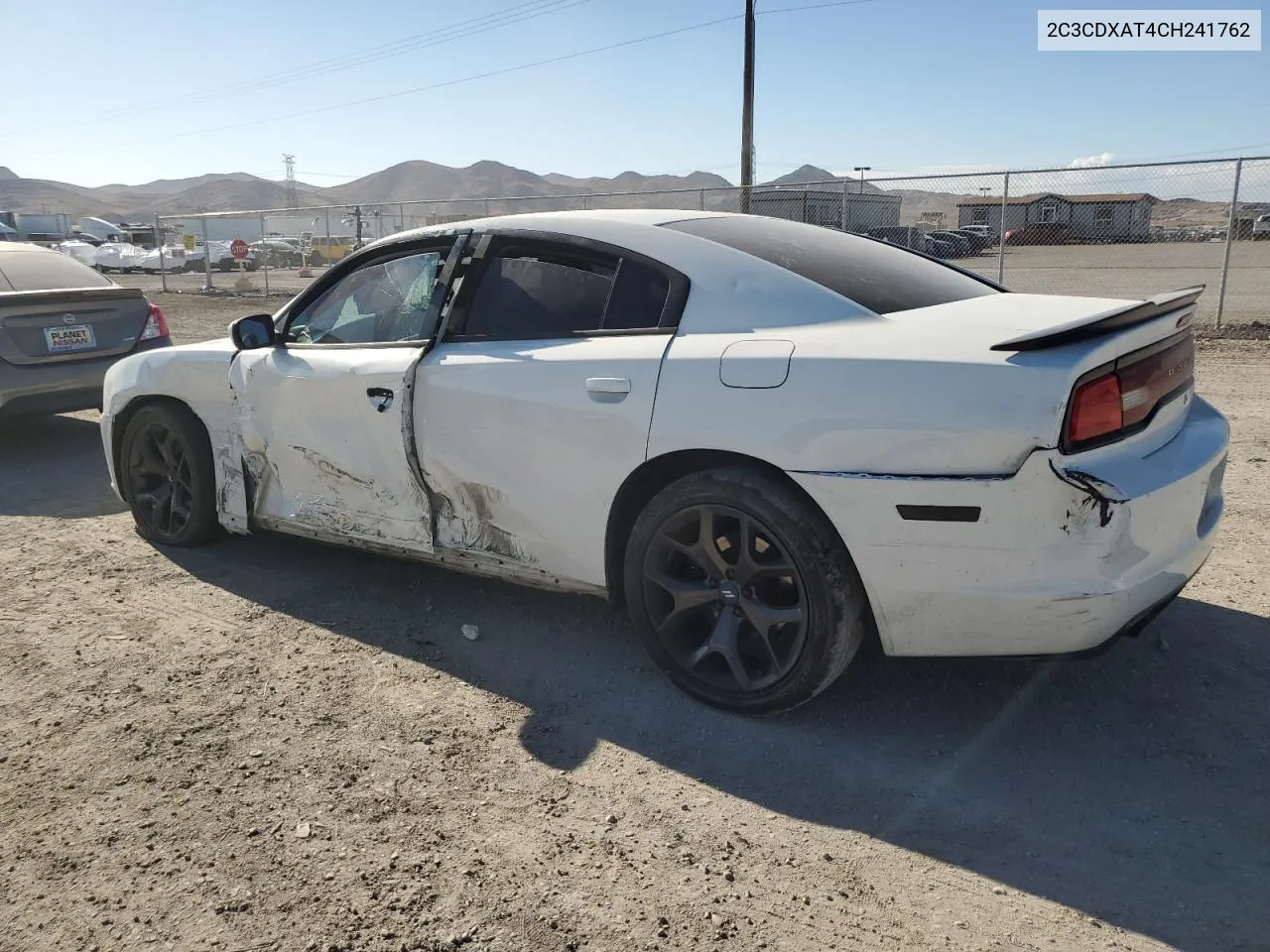 2012 Dodge Charger Police VIN: 2C3CDXAT4CH241762 Lot: 69517304