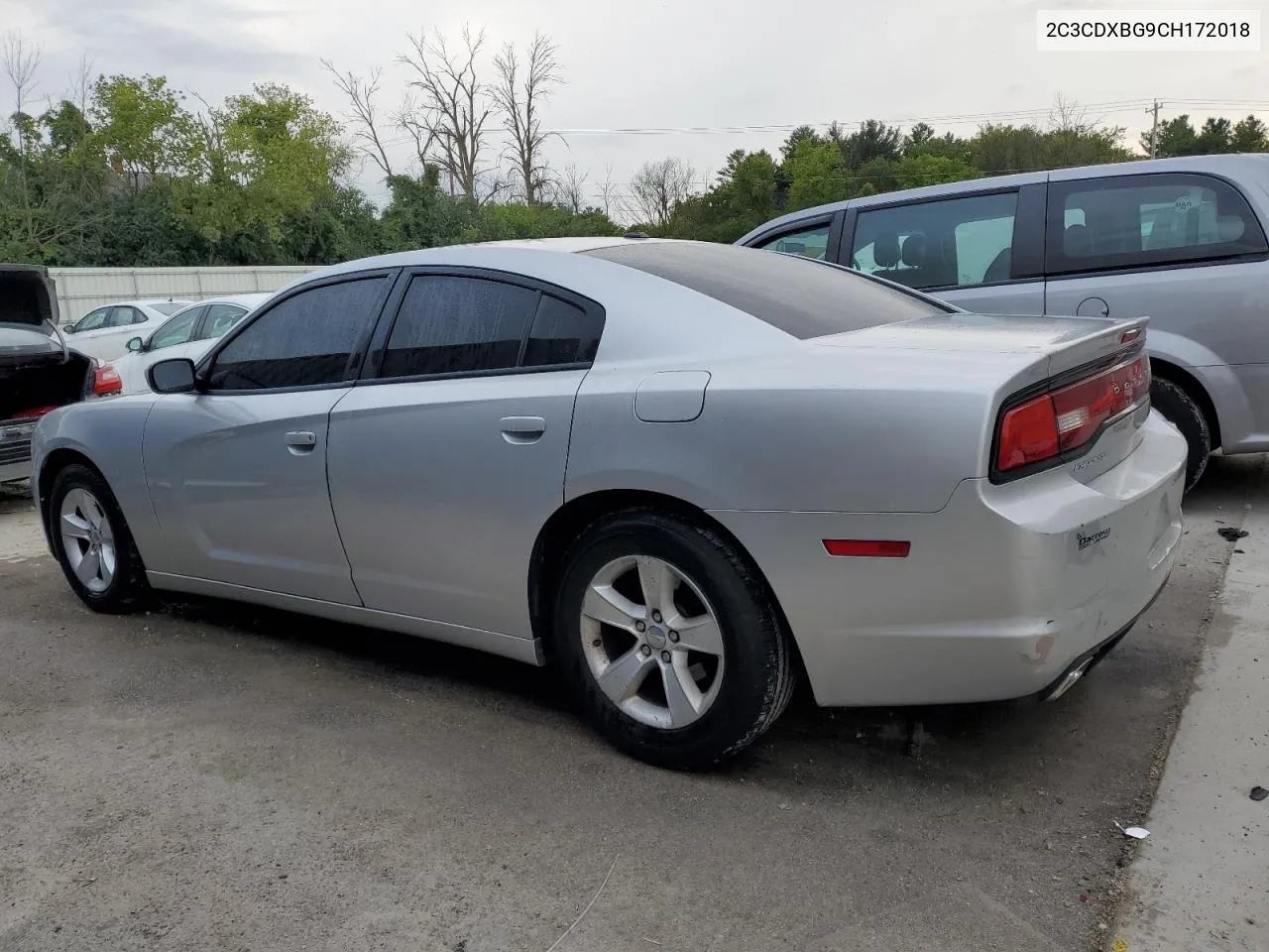 2012 Dodge Charger Se VIN: 2C3CDXBG9CH172018 Lot: 70074384