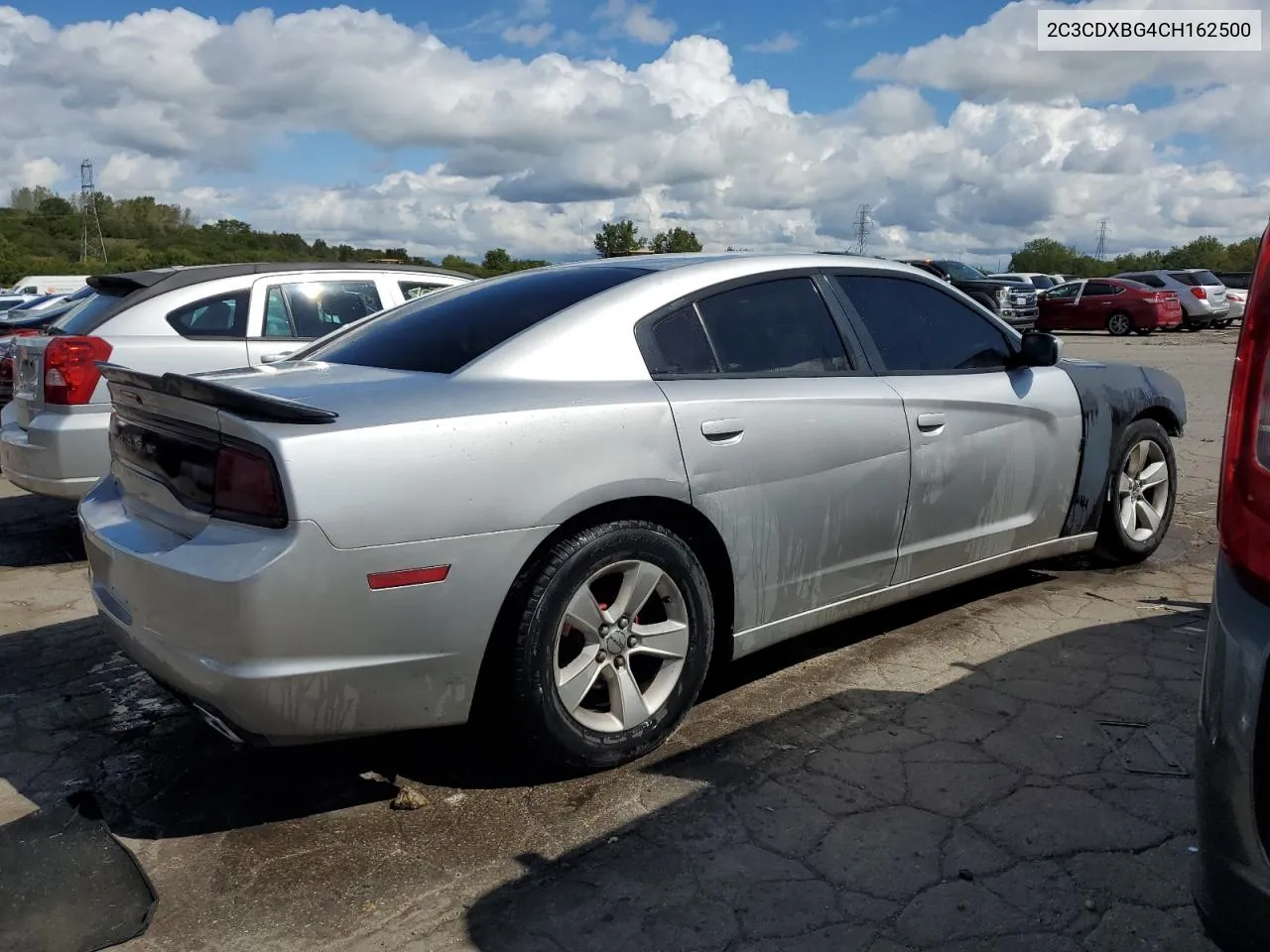 2012 Dodge Charger Se VIN: 2C3CDXBG4CH162500 Lot: 70330704