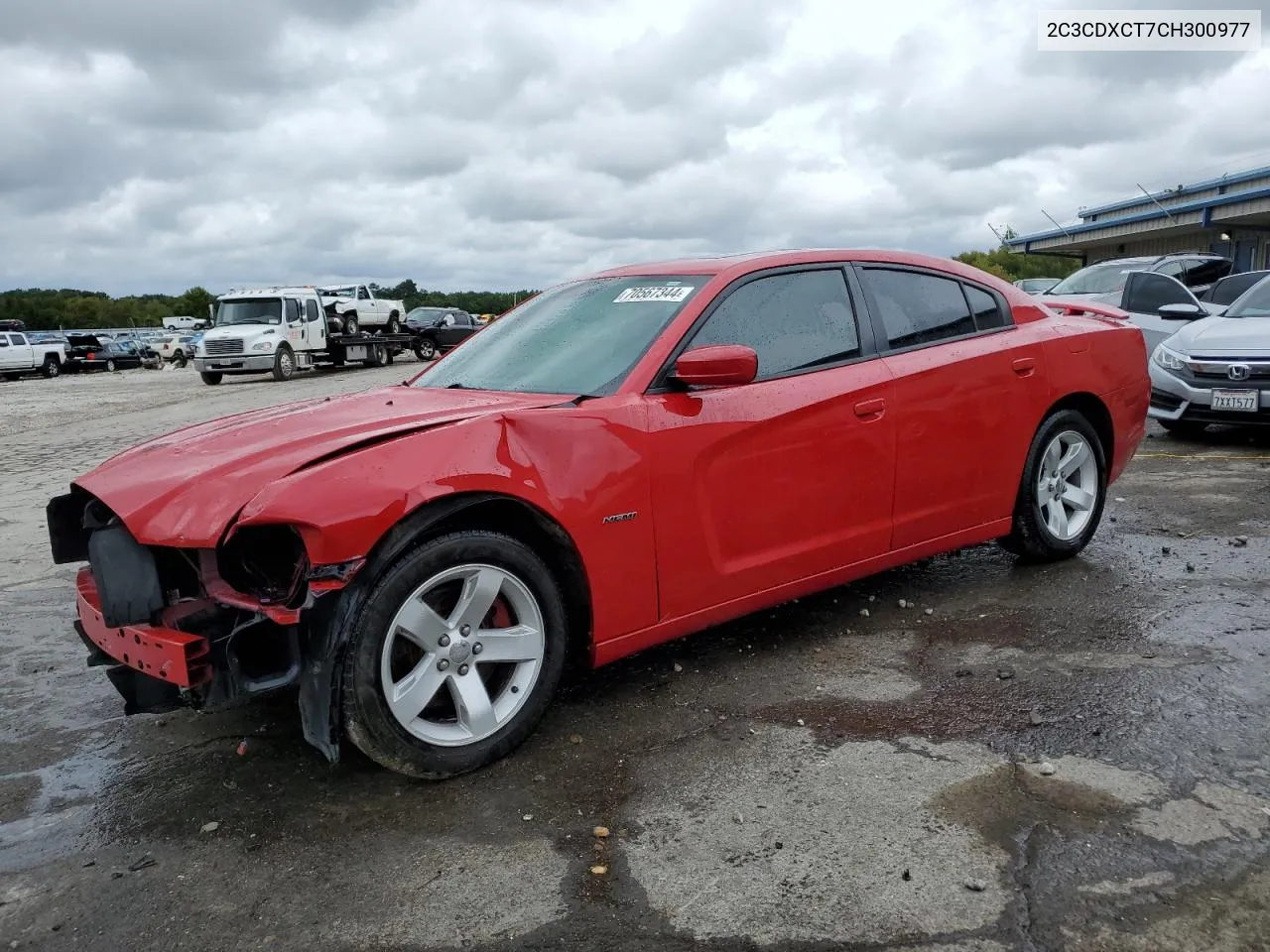 2012 Dodge Charger R/T VIN: 2C3CDXCT7CH300977 Lot: 70567344