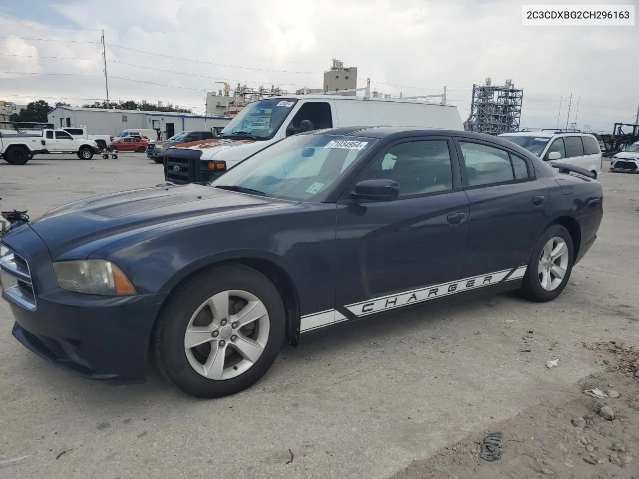 2C3CDXBG2CH296163 2012 Dodge Charger Se