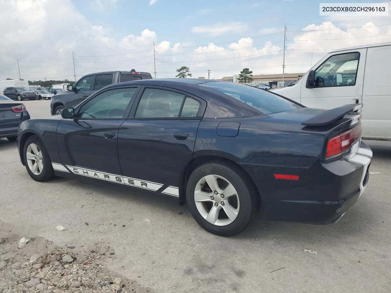 2012 Dodge Charger Se VIN: 2C3CDXBG2CH296163 Lot: 71034954