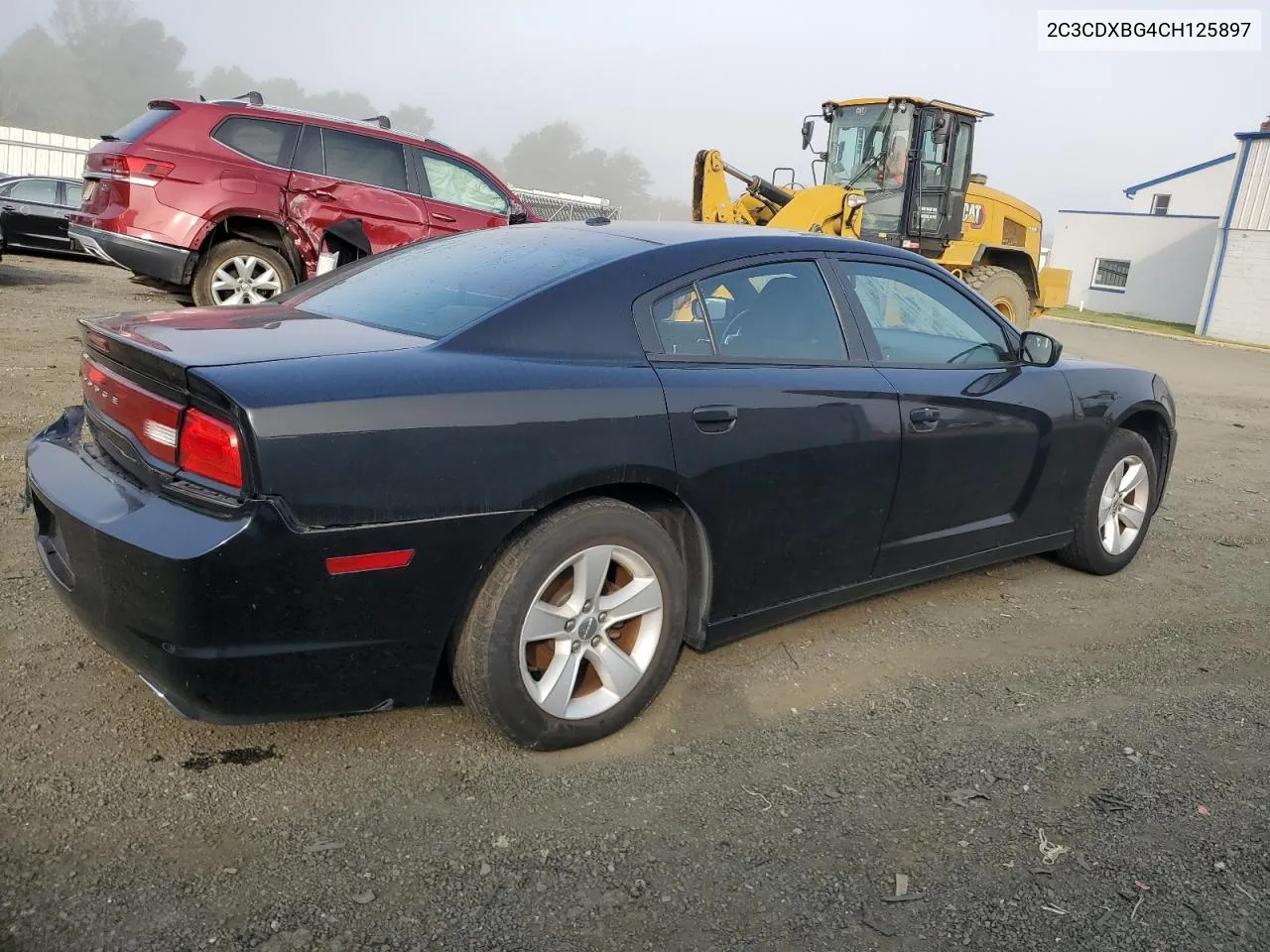 2012 Dodge Charger Se VIN: 2C3CDXBG4CH125897 Lot: 71204264