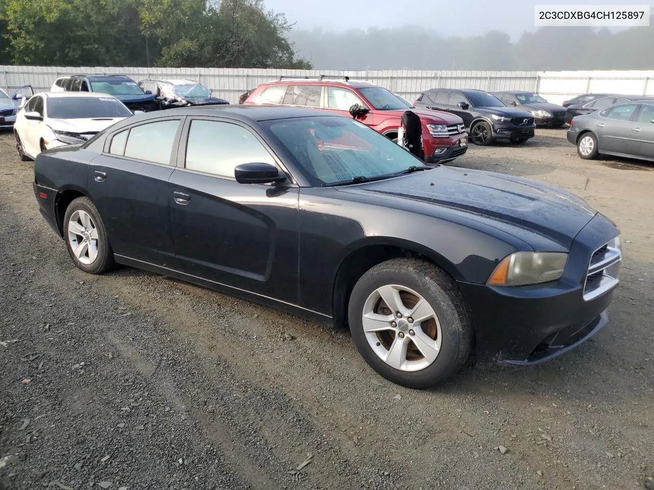 2012 Dodge Charger Se VIN: 2C3CDXBG4CH125897 Lot: 71204264